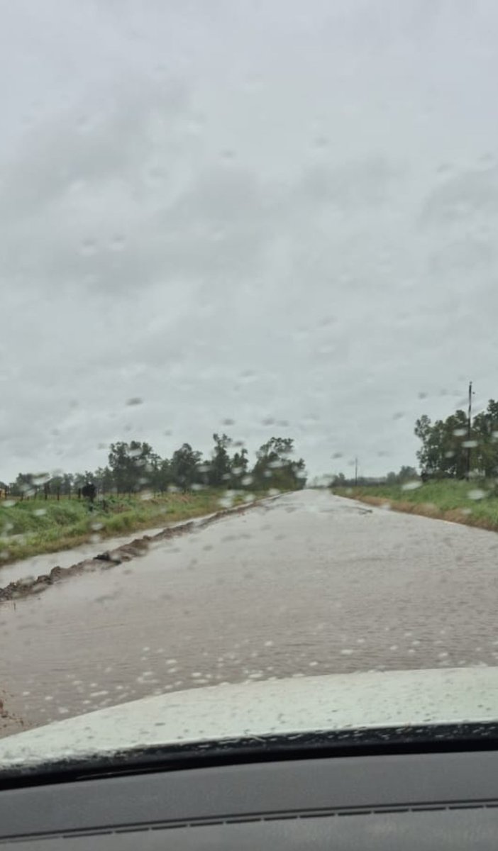 Colapsó del todo el tramo de "camino real" (mal llamado ruta provincial 50) Cadret-C. Casares.
Gestión caminos del crack municipal que nos mandó a rezar y pagar las tasas allá por el mes de mayo.
Game over.