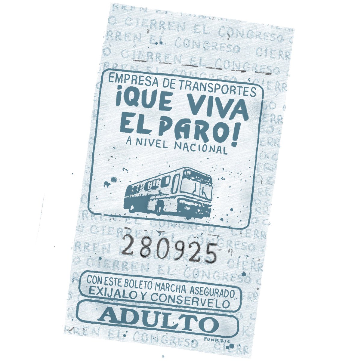 Marcha nacional 27 y 28 de septiembre
5pm, plaza san Martín