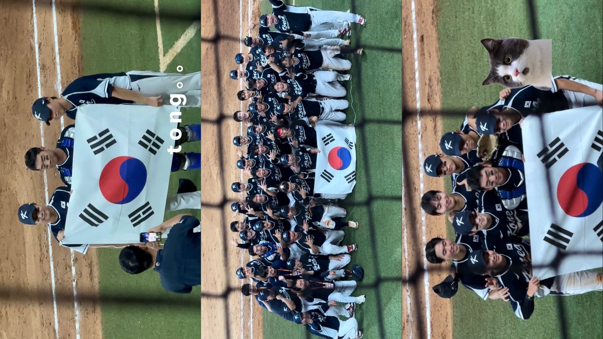 아시아야구선수권 한일전 승리 🤍
팀코리아 라는거 너무 아름다운거같아 ..
두산베어스아기곰들 너무너무 잘햇다 💞