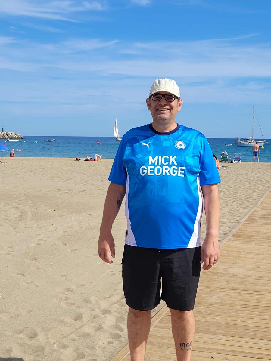 Cheering on <a href="/theposh/">Peterborough United</a> from San Jose, Spain this afternoon.