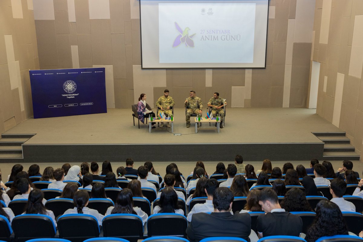 Dövlət Agentliyində, tabeliyində olan qurumlarda və <a href="/asanxidmat/">ASAN xidmət</a>  mərkəzlərində #27Sentyabr - Anım Günü ilə bağlı tədbirlər təşkil olunub.

Dövlət Agentliyinin kollektivi Bakıda #Zəfər parkında şəhidlərimizin əziz xatirəsini yad edib.