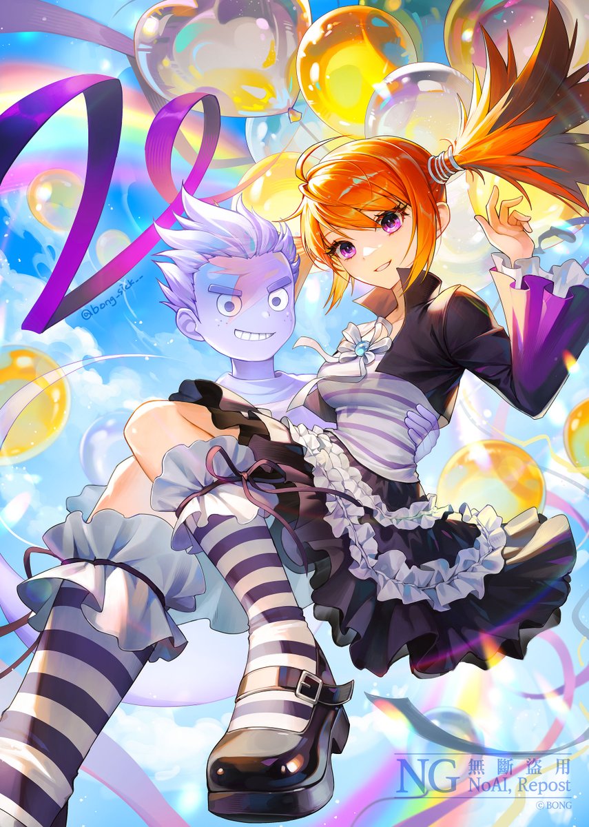 제 영원한 최애캐인 테일즈런너 마키를 오랜만에 그렸어요.. ㅇ//ㅇ 20주년 비공식 일러스트 앤솔로지 <美 thology> 에도 실려있습니다! 🧡💜 참여 기회 주신 주최자 분들께 너무 감사드리며.. 테런 20주년 축하드립니다~~!!!

#테일즈런너 #Talesrunner
#테런20주년 #테런 #마키