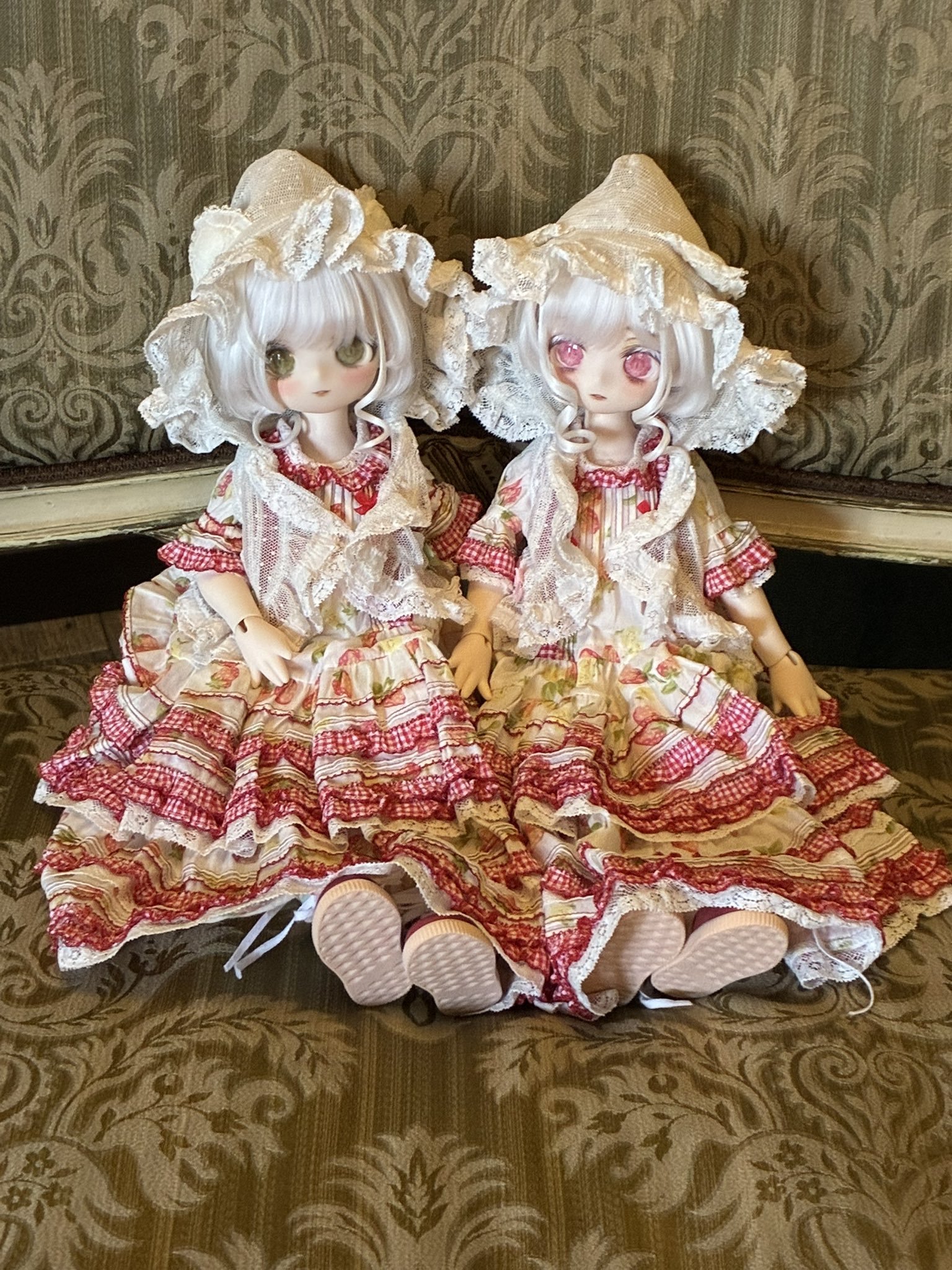 rose♡　22センチドール ハンドメイド服 27センチ 22センチドール 1/6ドールハンドメイド 服 アウト