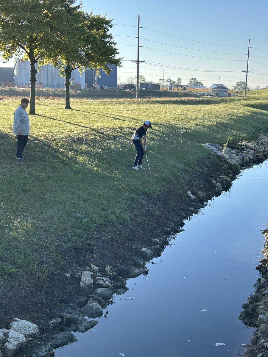 Bittersweet day for me. Sweet... we finish our JV season with a WIN over Milton Union 197-218.
Overall record 15-6.
Bitter- Guys I've had for a few years will move on to varsity! It's been a pleasure coaching and getting to know them. Great job fellas! Camden medalist 48!