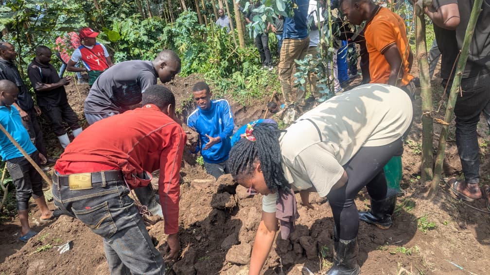 Today <a href="/UR_CAVM/">UR-CAVM</a> students joined Umuganda by renovating a water channel, promoting clean water, sustainability, and community resilience. 
Together, we are building a future where collaboration, service, and sustainability go hand in hand.

#GreenRwanda #Musanze #YouthInAction