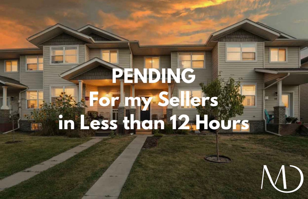 MelDelaronde's tweet image. 𝗙𝗿𝗼𝗺 𝗝𝗨𝗦𝗧 𝗟𝗜𝗦𝗧𝗘𝗗…𝘁𝗼 𝗣𝗘𝗡𝗗𝗜𝗡𝗚 𝗶𝗻 𝗹𝗲𝘀𝘀 𝘁𝗵𝗮𝗻 𝟭𝟮 𝗛𝗼𝘂𝗿𝘀! 👏

I knew this STUNNING townhouse wouldn’t last long! 🤩

Congratulations to my listing clients on the quick conditional sale of your home. 🏡

#pending #realestate #lacombe #meldelsells