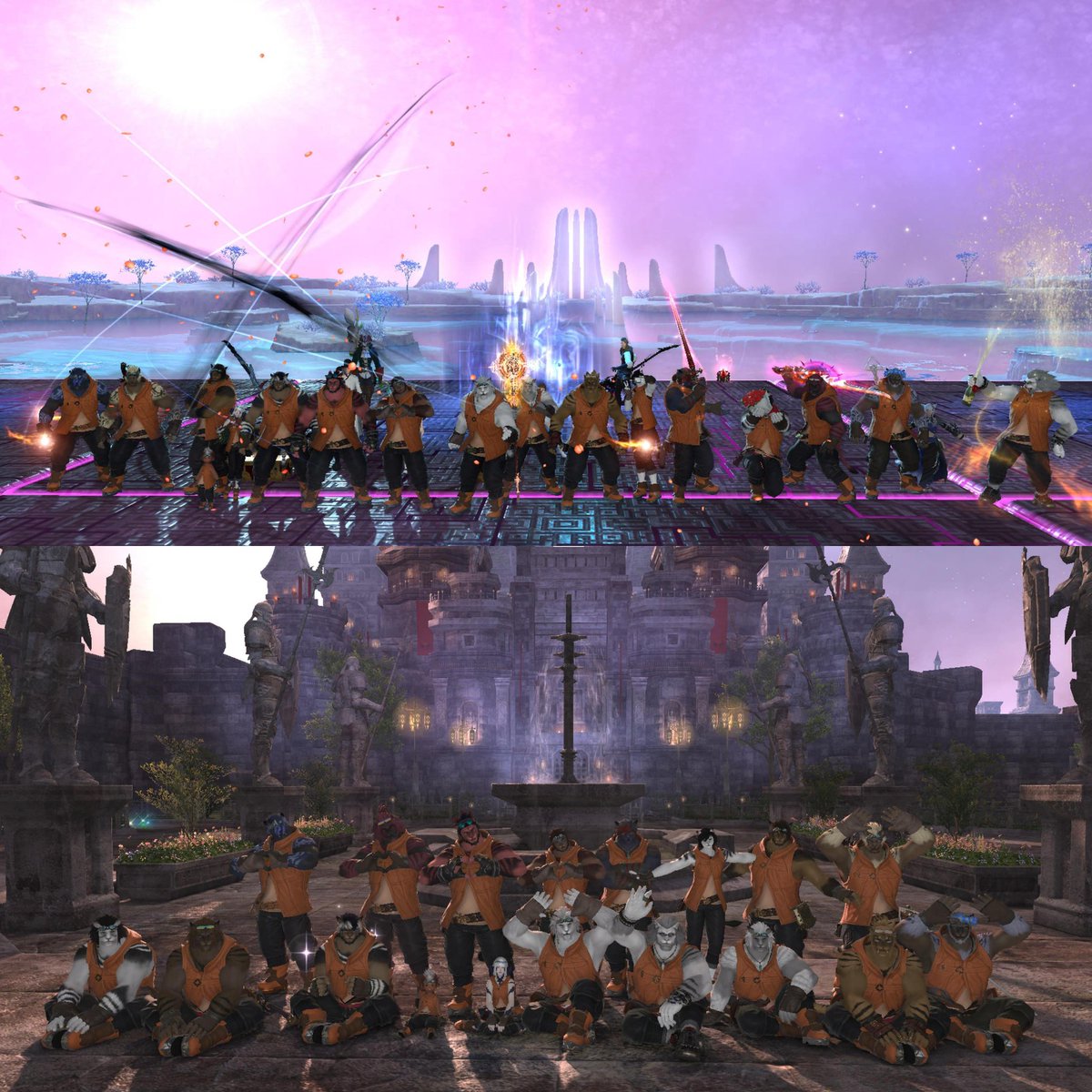 VBQP3xG9WybKRI1's tweet image. 30分前にソルさんのポストを見つけて参戦させて頂きました！！モフモフが沢山いて楽しかったです🥳ありがとうございました！！🎊
#ImageMerge #ff14