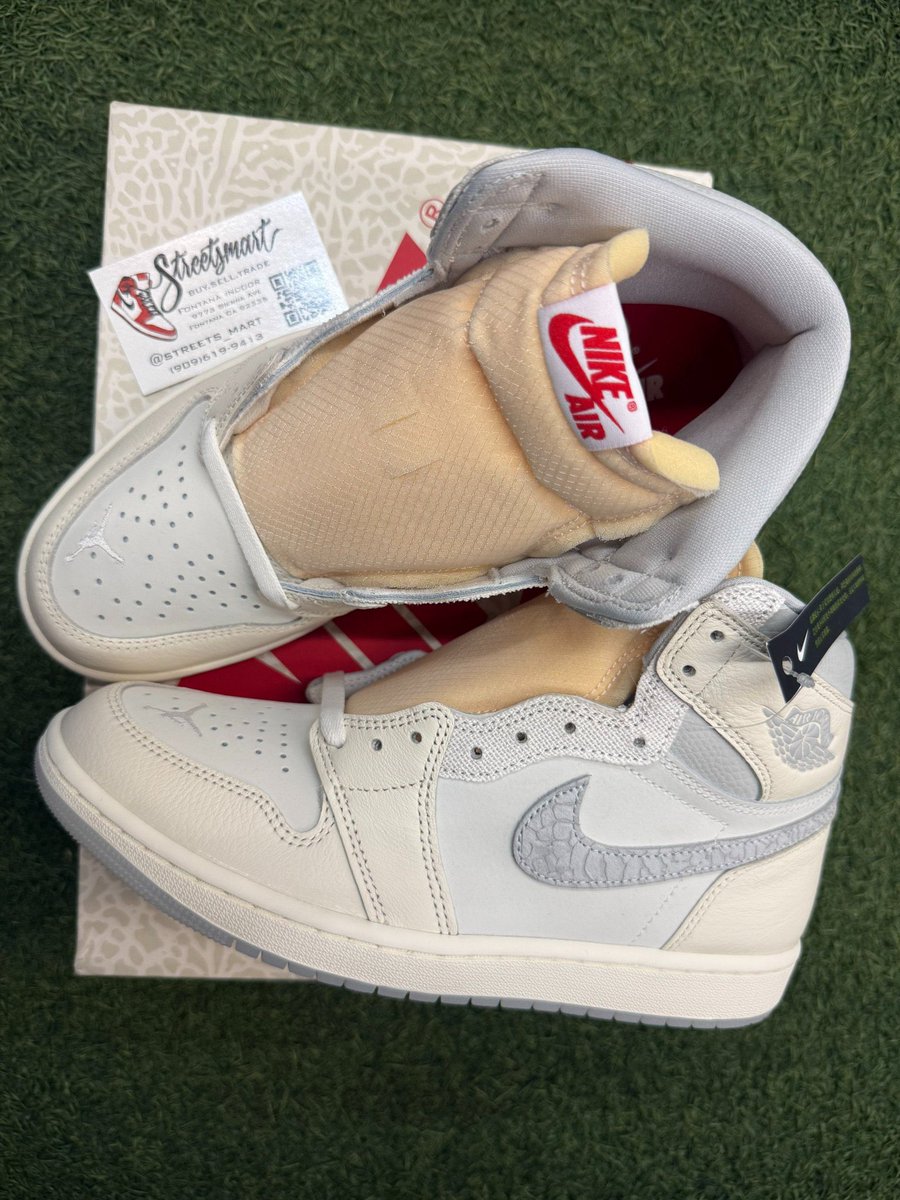 Ovrnundr's tweet image. First Look: Nike Air Jordan 1 High "Elephant" 🐘

• $185 USD 
• Family sizing 
• December 2025