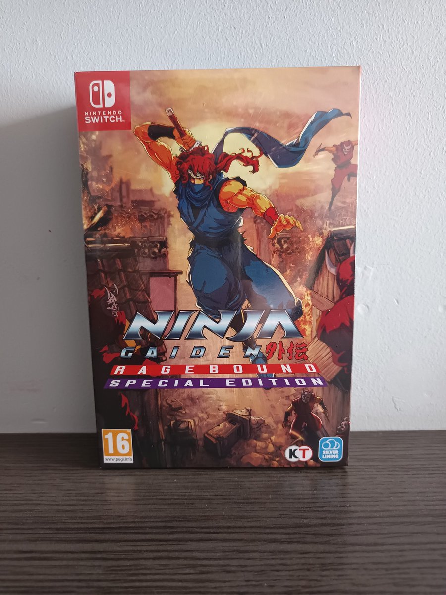 Jordiki_29's tweet image. Pedazo de ed. que se han marcado los de @TesuraGames con @TheGameKitchen y @VideojuegosGAME de #NinjaGaidenRagebound. Absoluta maravilla 😍

#NinjaGaiden #Ragebound #TesuraGames #TheGameKitchen #Gamers #Videojuegos #GamingCommunity #EpicGaming