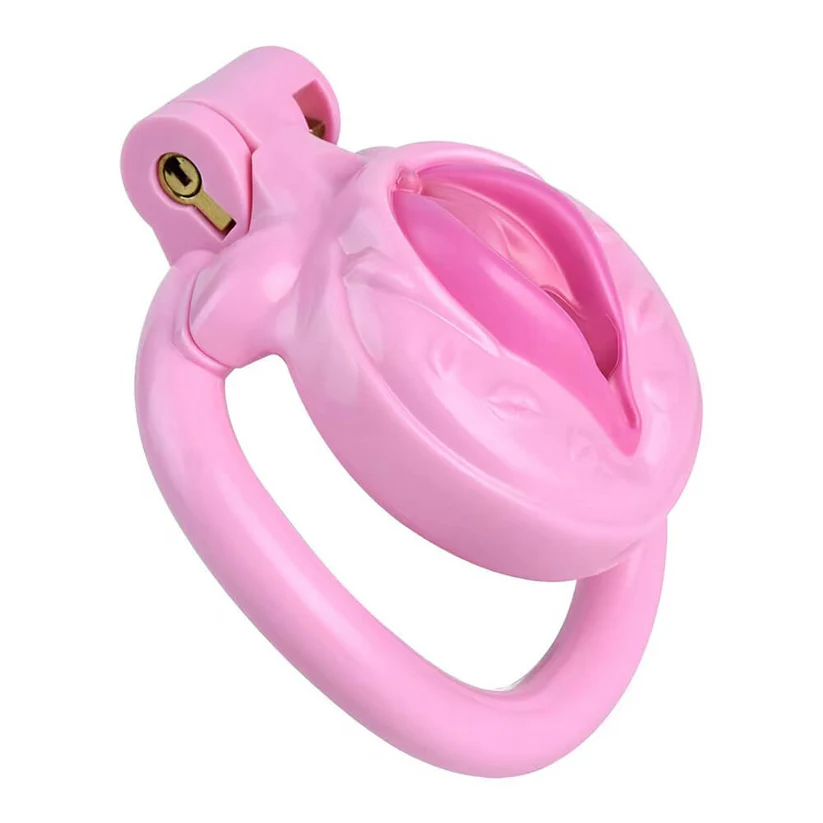 Simulated Pussy Integrated Chastity Cage topchastity.com/products/simul…