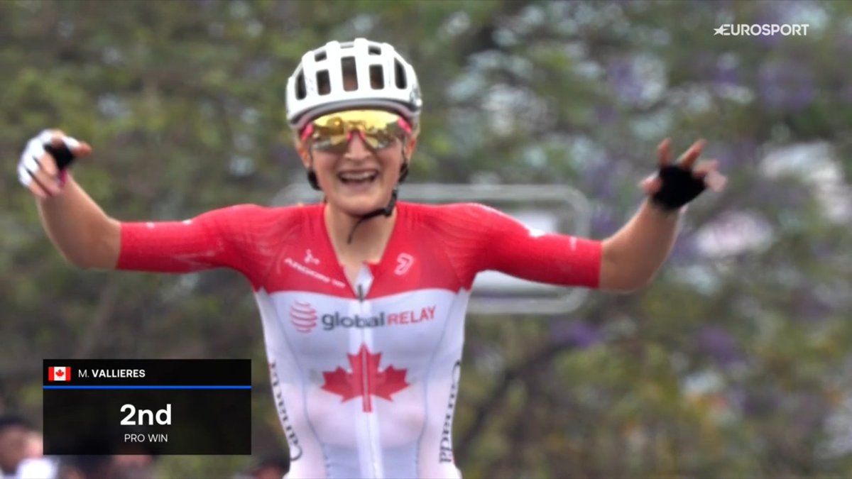 faustocoppi60's tweet image. I wonder what victory Magdeleine enjoyed the most, this one or Trofeo Palma Femina. 😅Anyway, hats off for the ride of her career! 👏🇨🇦
#Kigali2025