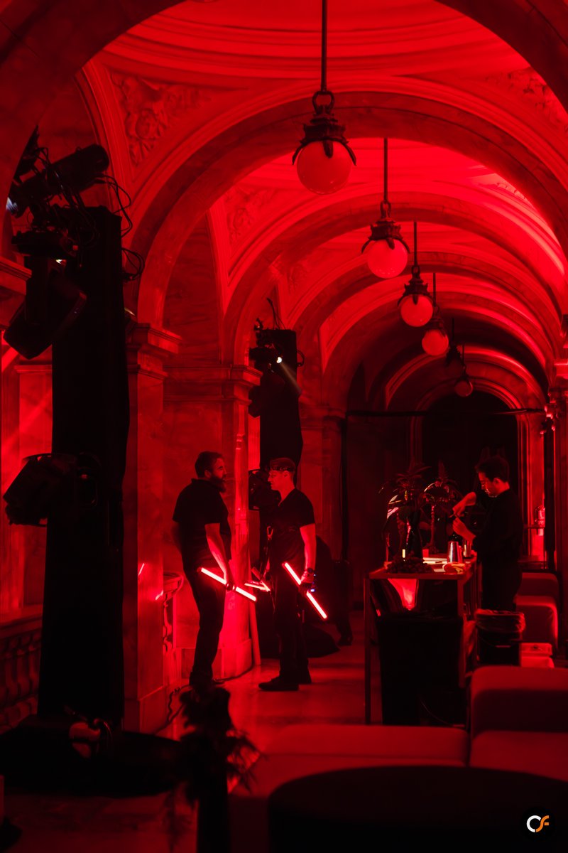 When your gear looks like it came from a galaxy far, far away... but it's just another Crossfire crew moment, caught in the wild. 🔴📷 #maythelightbewithyou #crossfireproav #eventprofs #nyc