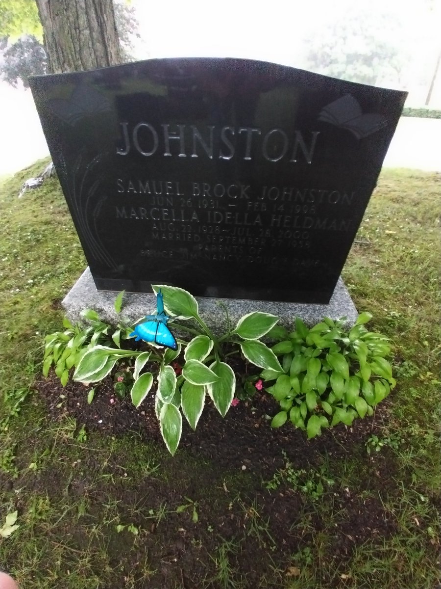 Wondering if mom and  dad would have ever dreamed what the Johnston family that they built after saying there vows 67 yrs ago today