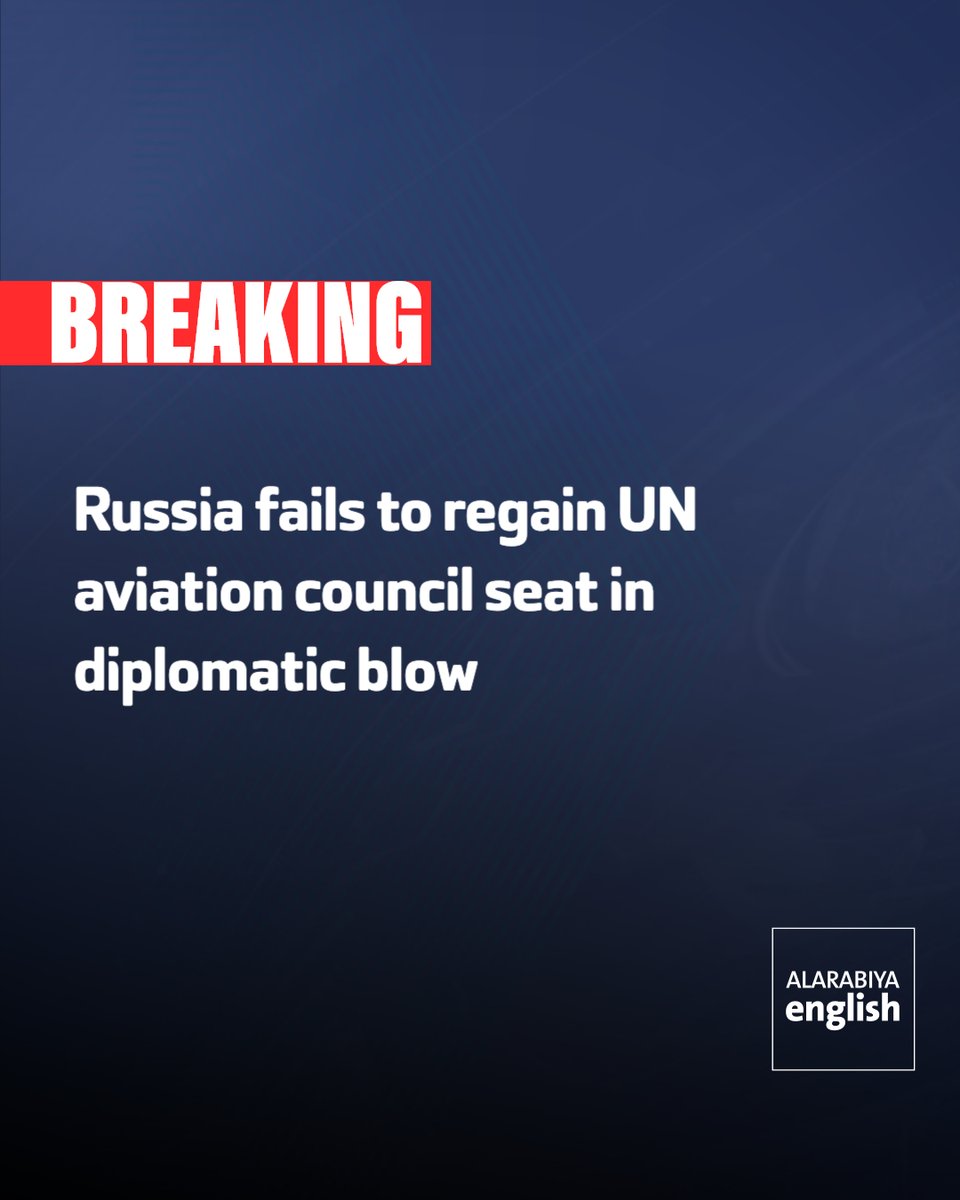 Russia loses its bid for a seat on the UN aviation agency’s governing council in Montreal, as member states deliver a diplomatic blow over Moscow’s invasion of Ukraine. 
#Russia #UN #ICAO