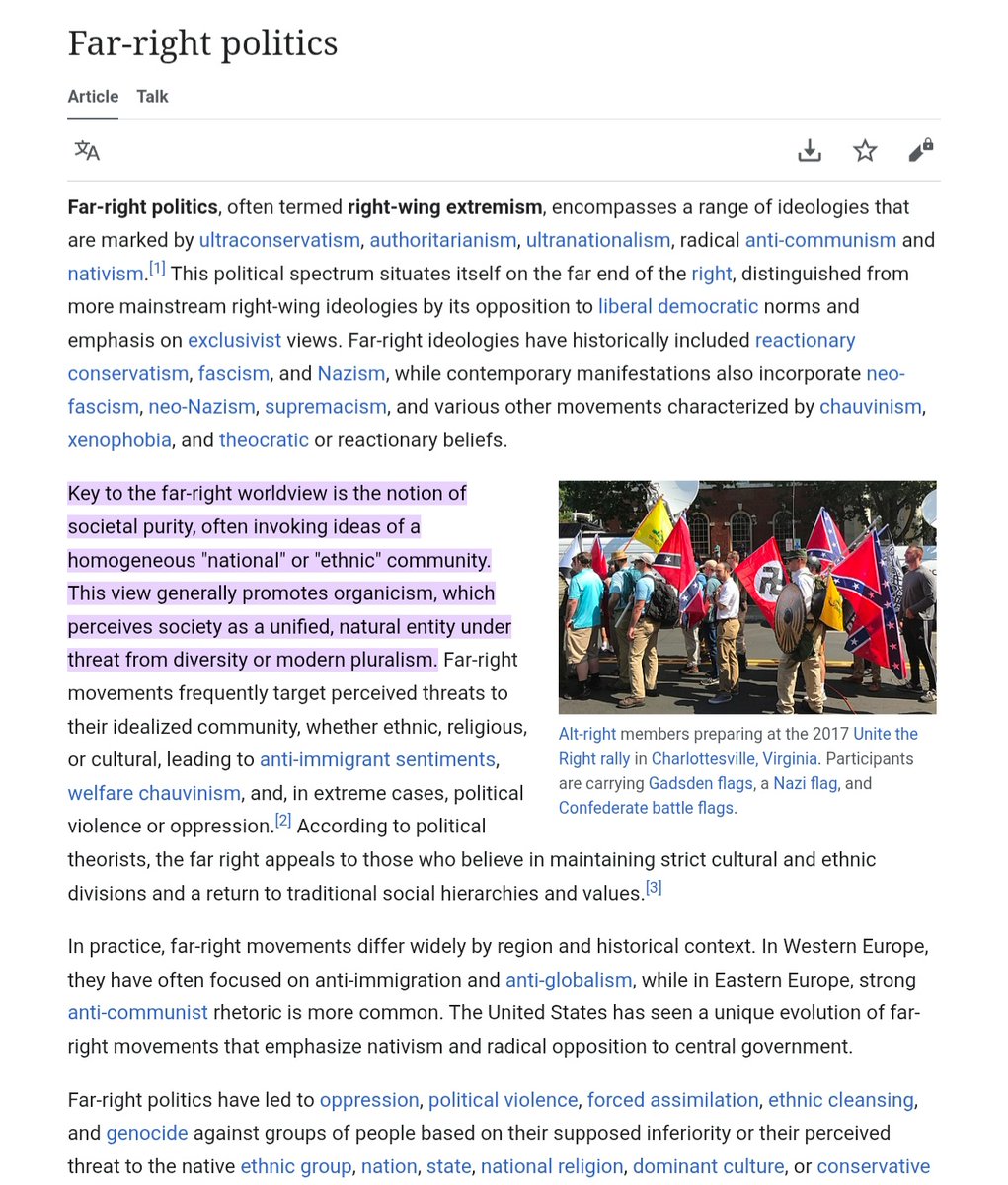 <a href="/Councillorsuzie/">Susan Hall AM</a> Can you explain the key factors in someone far right? Because if you can and you apply the factors to those deemed 'far right' you will see why they have that label.