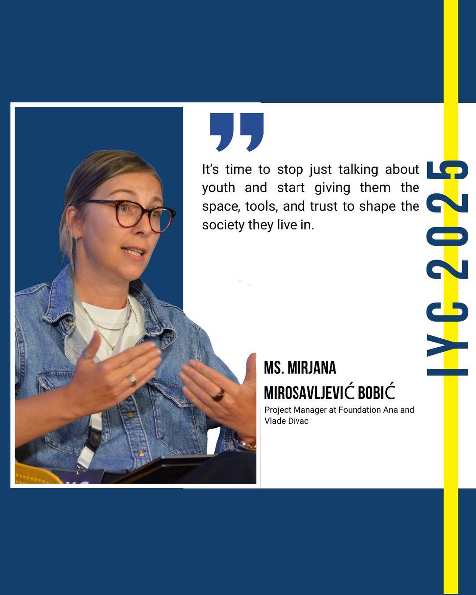 🌟 From Insight to Impact: Recognition of Youth Voices in Driving WB6 Growth and Integrity 

This session spotlighted the Youth Participation Index (YPI), a robust metric that assesses the depth and impact of youth engagement throughout the region.🔍

#IYC2025