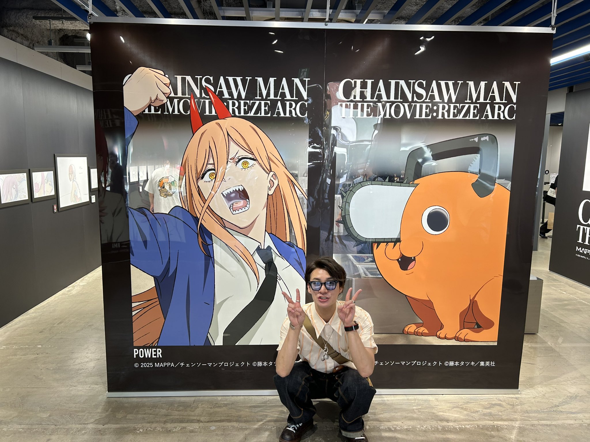 チェーンソーマン　RR以下ほぼ4コン チェンソーマン」ポチタのチェンソーを“ジッパー”で表現＆パワー