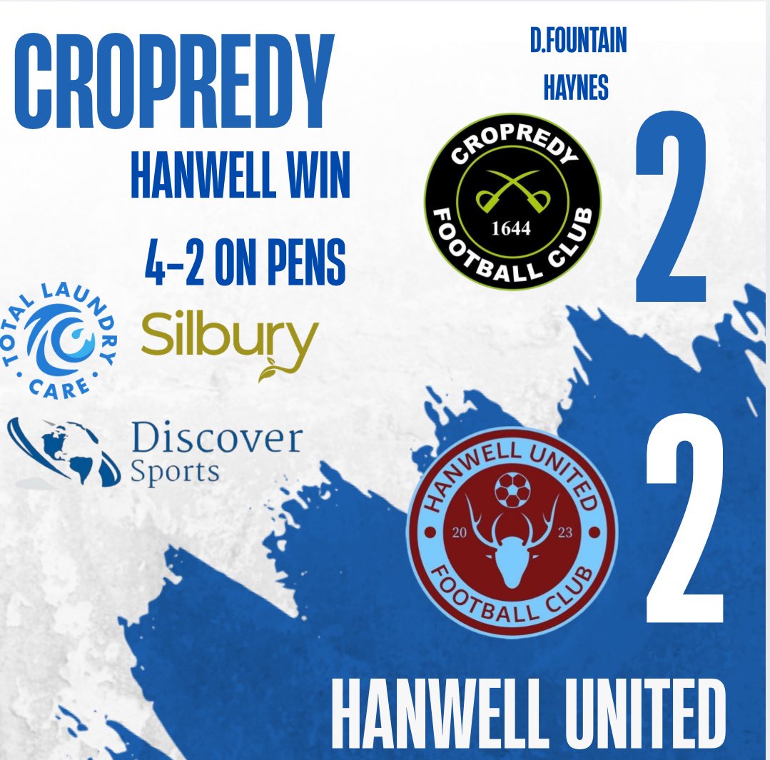 Penalty heartbreak for 10 man Cropredy who battled for the entire second half a man down