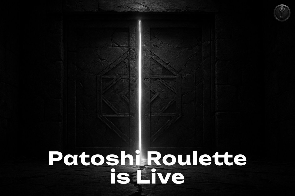 Patoshi_io's tweet photo. Roulette is Here!

Patoshi just got even more exciting
We’ve introduced a Roulette to our mini-app

Here’s how it works:

- You get 1 free spin every day
- Want more? Buy an extra spin for $PAT
- Each spin guarantees a prize

Possible rewards:
- 5,000 $PAT
- 20,000 $PAT
- 50,000 $PAT
- 100,000 $PAT
- A rare key fragment
- 1 $DOGE
- 5 $DOGE
- 300 $DOGE
- 1 $USDT
- 5 $USDT
- 300 $USDT
Or the jackpot: 1 #Ethereum 

It’s simple: tap the wheel, spin, and see what fortune brings

Your free spin is waiting

Don’t miss it today

#Rewards
