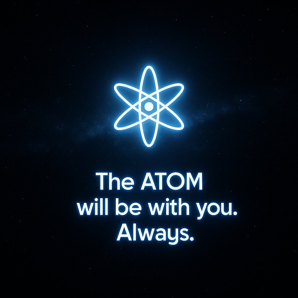 trofimatzis's tweet image. $ATOM @cosmos #CosmicForce