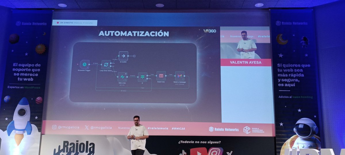 #RMC25 Automatización sin IA? SÍ, sin IA. 
Aprendiendo un poco con <a href="/ValentinAyesa/">Valentin Ayesa</a>