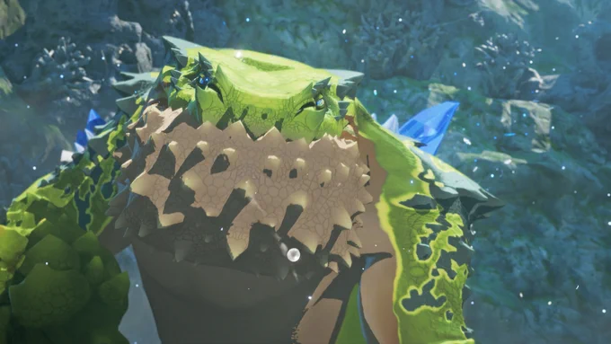 The Cyrstal Encroachment creeping across the land has now spread to some monsters, driving them feral. Covered in Blightstones, Feral Monsters are more dangerous than their regular kin. Be warned, striking at the encrusted stones can provoke a powerful Backlash counterattack.