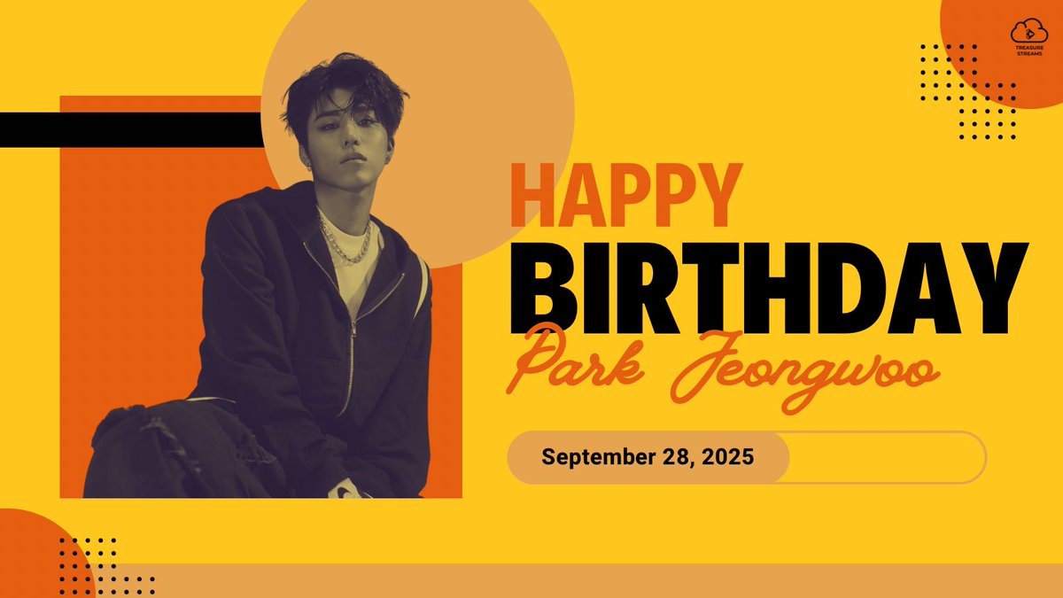 TreasureStreams's tweet image. To our amazing serenader, HAPPIEST BIRTHDAY!
Continue to amaze the world with your talents, Park Jeongwoo!

JEONGWOO Light Up Our World 
#Love2Our1AndOnlyJeongwooDay
#익산의자랑_쩡쩡이_생일
#ジョンウの歌にメロメロパラダイスー
