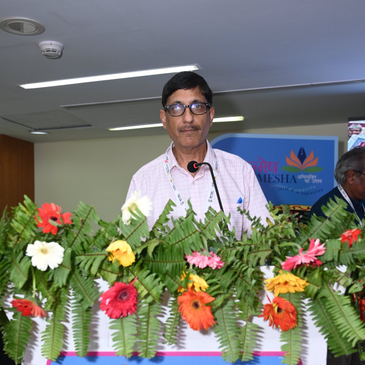sahityaakademi's tweet photo. "Importance of Historical Fiction" _Jnandev Sabhagar_4.00 p.m._27.09.2025
"Unmesha : International Literature Festival" being held at the Samrat Ashok Convention Kendra, Patna. #CultureKiPathshala #CultureUnitesAll #BooksforAll #libraryforbooks #Patna #NewDelhi
@DD_Bharati @AkashvaniAIR @IPRDBihar @ddnewsBihar @ddnewsBihar @airnewsalerts