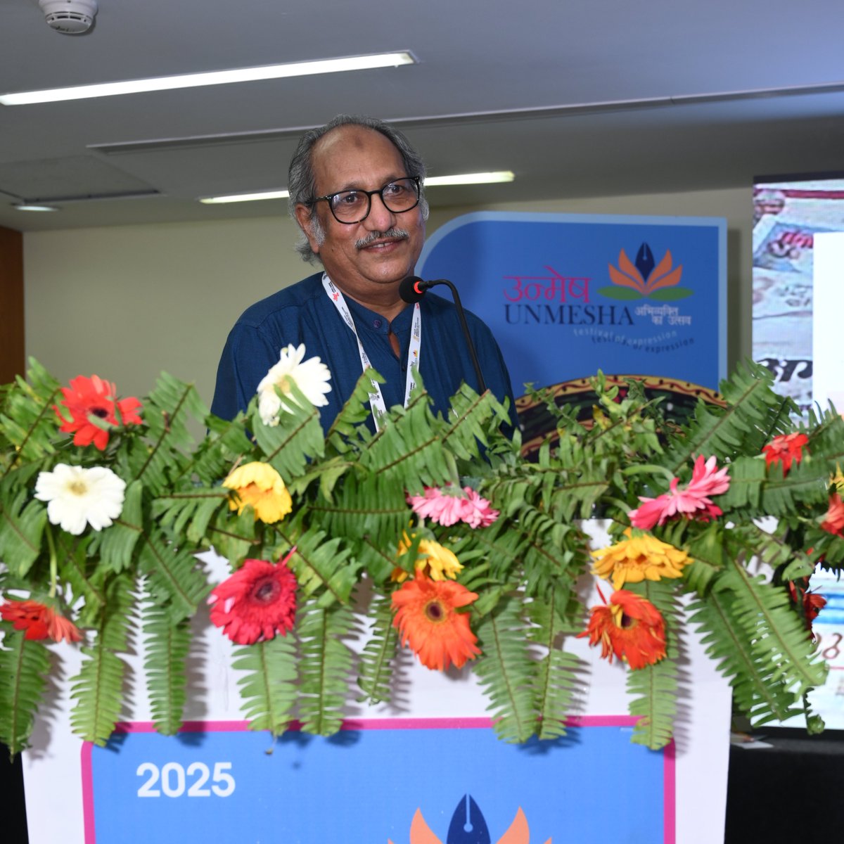 sahityaakademi's tweet photo. "Importance of Historical Fiction" _Jnandev Sabhagar_4.00 p.m._27.09.2025
"Unmesha : International Literature Festival" being held at the Samrat Ashok Convention Kendra, Patna. #CultureKiPathshala #CultureUnitesAll #BooksforAll #libraryforbooks #Patna #NewDelhi
@DD_Bharati @AkashvaniAIR @IPRDBihar @ddnewsBihar @ddnewsBihar @airnewsalerts