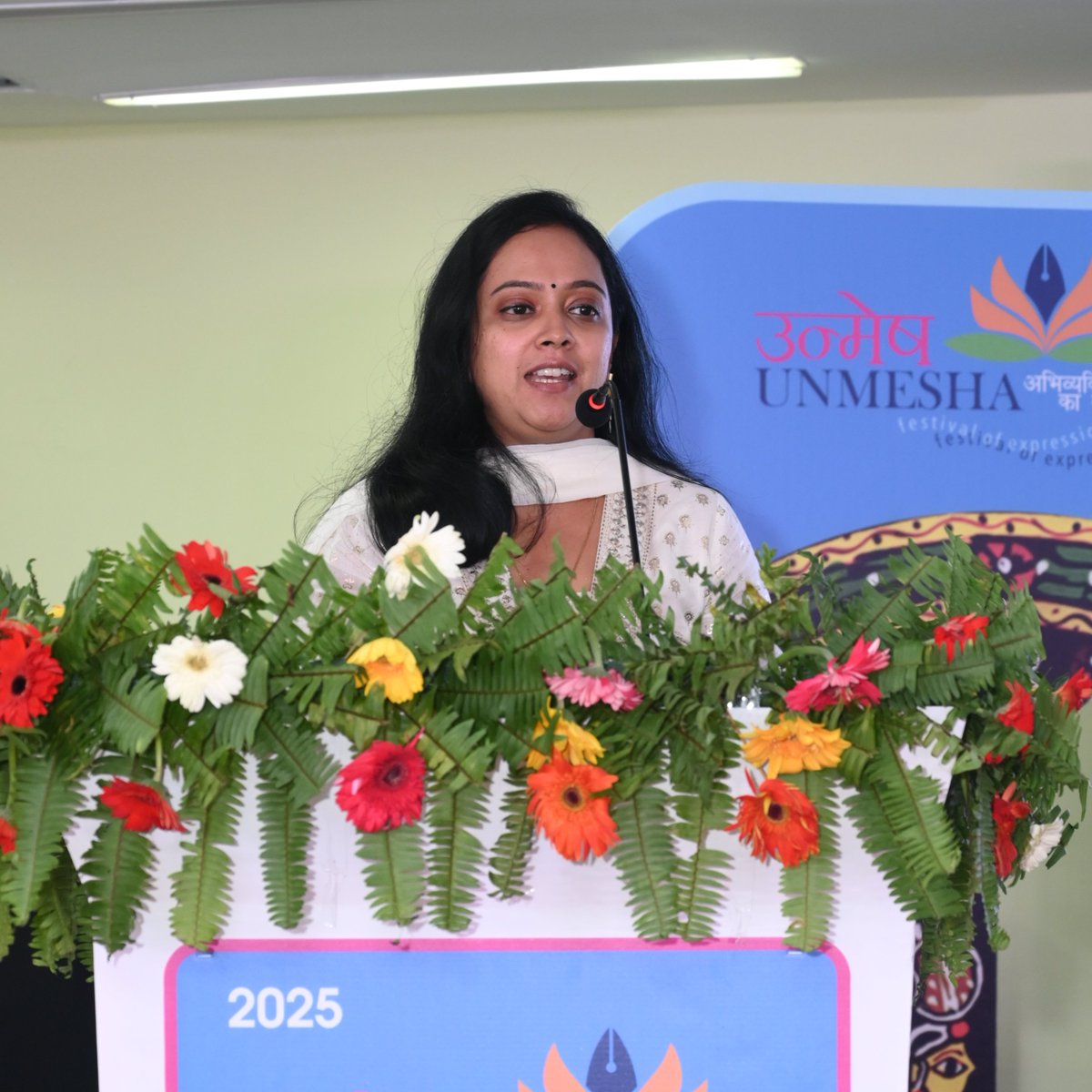 sahityaakademi's tweet photo. "Importance of Historical Fiction" _Jnandev Sabhagar_4.00 p.m._27.09.2025
"Unmesha : International Literature Festival" being held at the Samrat Ashok Convention Kendra, Patna. #CultureKiPathshala #CultureUnitesAll #BooksforAll #libraryforbooks #Patna #NewDelhi
@DD_Bharati @AkashvaniAIR @IPRDBihar @ddnewsBihar @ddnewsBihar @airnewsalerts