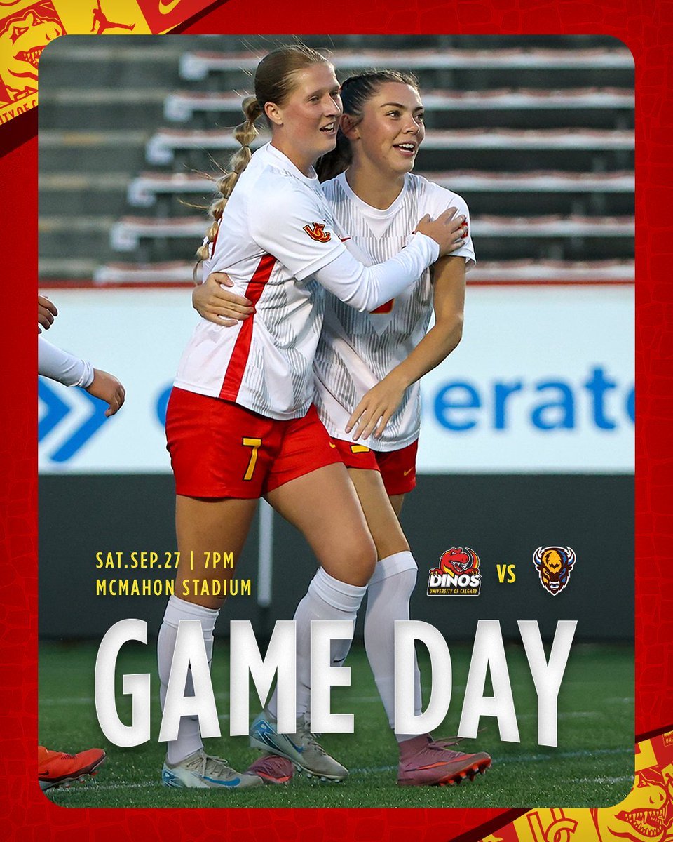 Let's do it again!

🦖 🆚 🦬
⏰: 7:00PM
📍: McMahon Stadium
🎟️: GoDinos.com/tickets
📺: canadawest.tv

#GoDinos