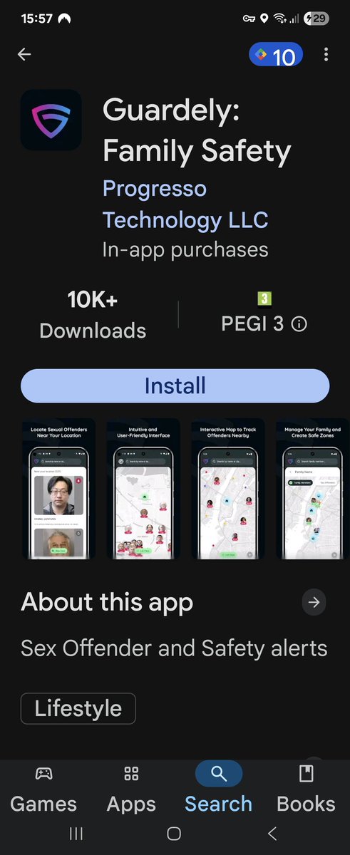 LunaBlueJai's tweet photo. @harrysoulcoach In America there is an app you down load and it literally tells you where all offenders live state by state. They have emergency cell alarms every time a child goes missing.  No need for Digital ID. https://t.co/ApKZG5Stxx