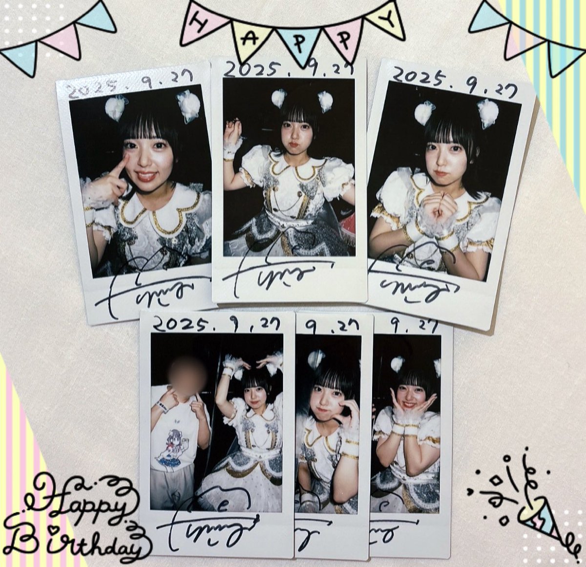 mint_mayluv's tweet photo. 𝑯𝒂𝒑𝒑𝒚 𝒃𝒊𝒓𝒕𝒉𝒅𝒂𝒚めいぽむ🎂🤍
お誕生日当日に会いにいけてしあわせです‼️
（めいぽむワロてたけど、このクリスマスのtシャツが1番お気に入りなんです、、😂🎄）
あらためておめでとう🎉明日は最高の一日にしような❕❕
#めいぽむといっしょ https://t.co/AzFSgTYdYw