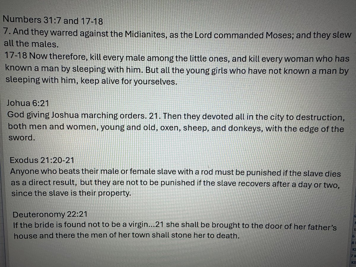 If the 10 commandments are to be posted in every classroom as a guide of moral authority, then should these Bible verses also be posted?