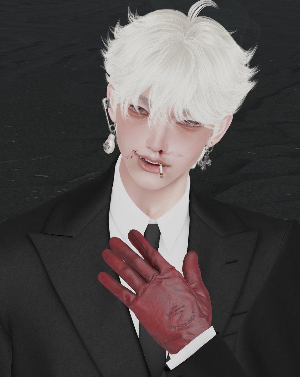 ootd before bed. Wearing DURA's B138 and HISS Hikaru skin with make. Both will be available at NeoJapan. Outfit is Archivefaction's Penumbra suit.
 Oyasumi nasai &lt;3