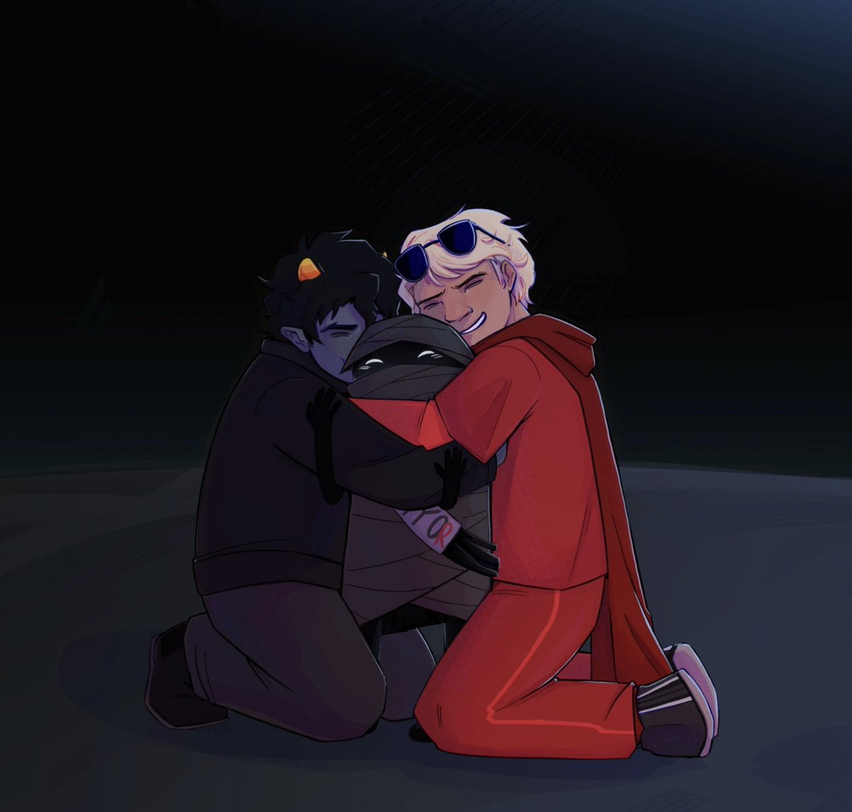 #davekatweek day 7: reunion. 
#davekatweek2025 <a href="/davekatweek/">Davekat Week 2025</a>