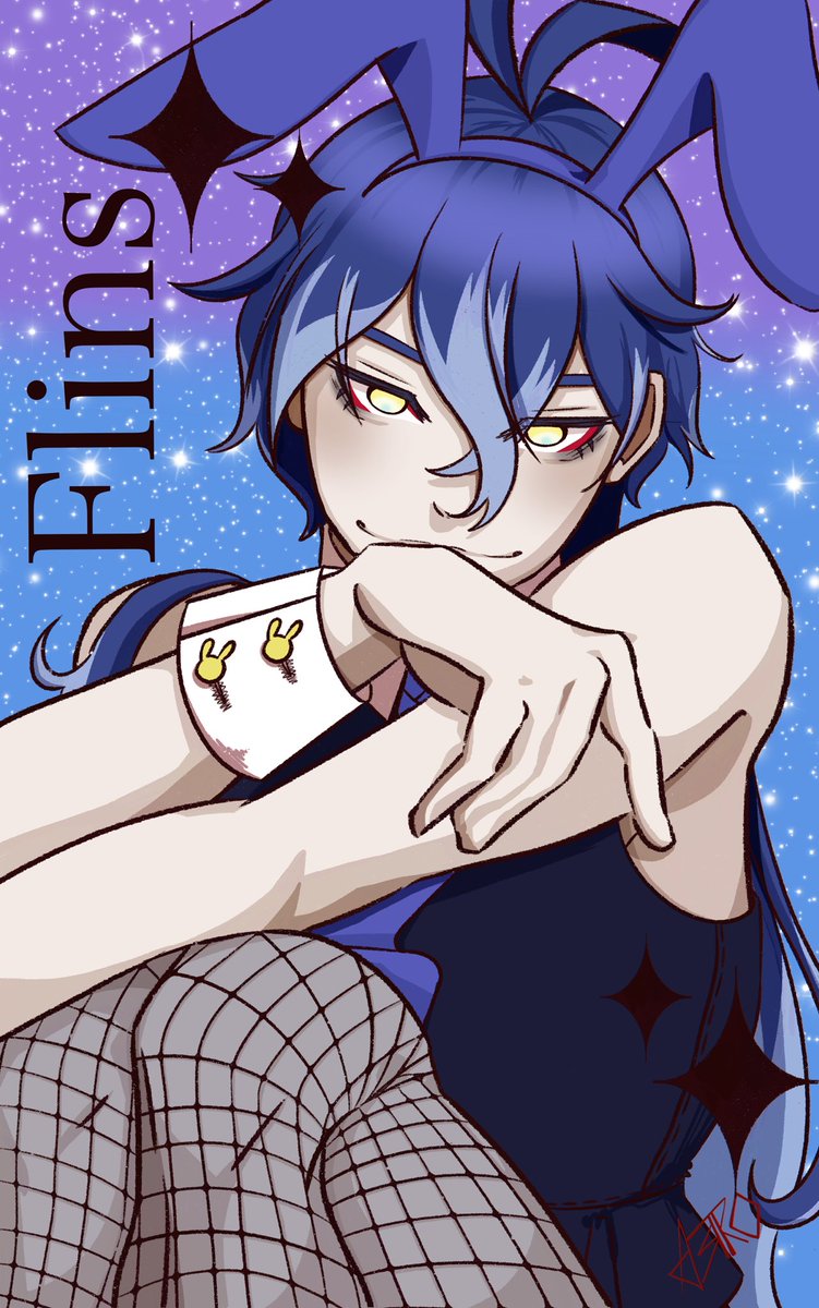 Astronora_09's tweet photo. Please, Lady and gentleman, Kyryll Chudomirovich Flins with a bunny suit ~ Next is Aventurine ♥️ #Genshinlmpact #KyryllChudomirovichflins #flinsgenshin #bunnyboy https://t.co/HtrcHrbTNf