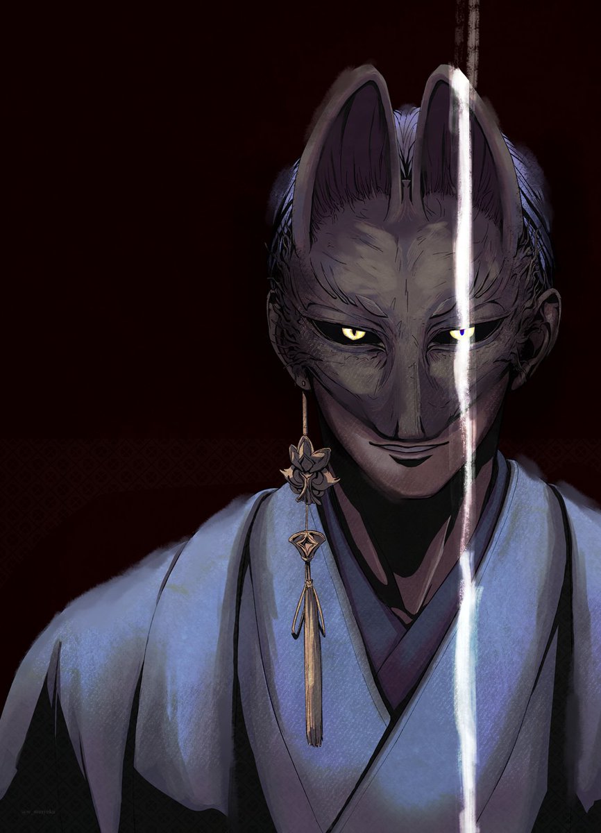 サイレントヒルf
狐面の男