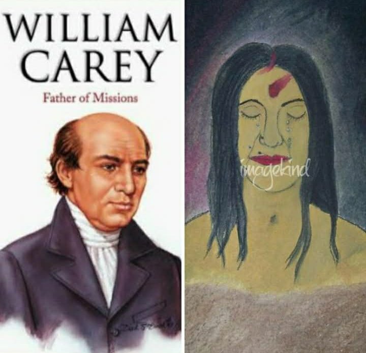 Unfiltered History 🚨 सती प्रथा के खिलाफ असली जंग राजा राममोहन ने नहीं, मिशनरी विलियम कैरी ने छेड़ी थी.

1793 में भारत आए और इस कुरीति को लंदन तक मुद्दा बनाया. इन्हीं कैरी ने राजा राममोहन रॉय को इंग्लिश सिखाई थी.

उस समय दो धड़े थे : धर्मसभा प्रमुख राधाकांत देब और उनके कट्टर
