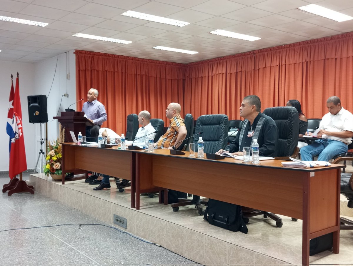 Evaluamos en <a href="/Cuba_CTC/">Central de Trabajadores de Cuba</a> y sus Sindicatos Nacionales el desempeño de las Asambleas de Afiliados como escenario fundamental de  participación de los trabajadores en la gestión económica, su utilidad, eficiencia y eficacia. #PorCubaJuntosCreamos