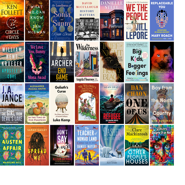 This week the Keene Public Library has 150 new books.  New items include Circle of Days and What We Can Know. wowbrary.org/nu.aspx?p=1021…
