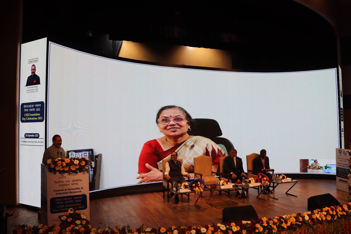 <a href="/CSIRCRRI/">CSIR CRRI</a>,India signed #MoU with #NTRO,Australia to focus #RoadAssetManagement Sustainable Infrastructure Development on 84thCSIR FoundationDay Signed by Prof.M.Parida, Director CSIR-CRRI &amp; Dr.Yeo, Attended by Hon'ble S&amp;T Minister <a href="/DrJitendraSingh/">Dr Jitendra Singh</a> &amp; DG CSIR, Dr(Mrs.)N.Kalaiselvi