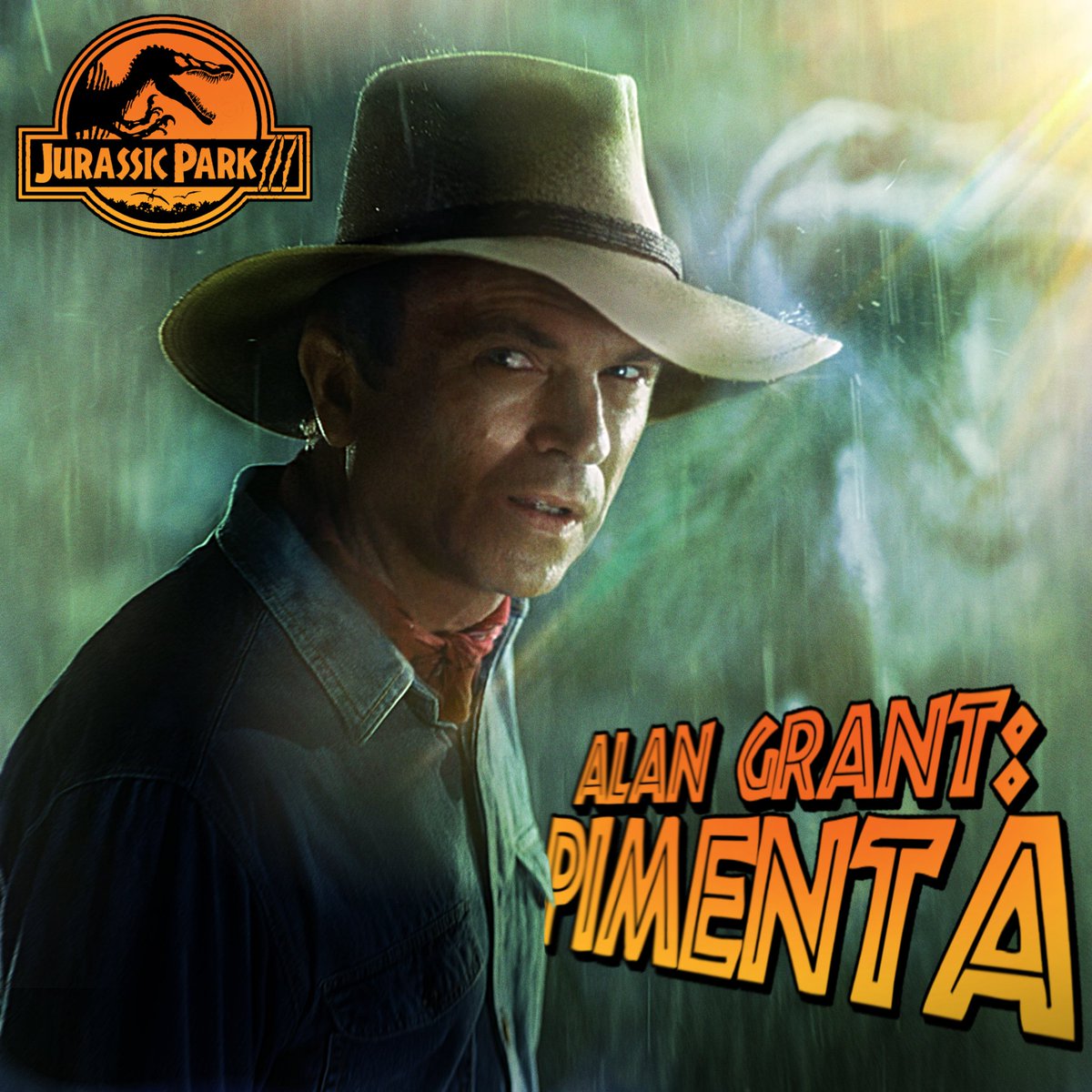 "Não... É algo maior" 🛩️

Alan Grant por: Pimenta 

Predador Perfeito | Espinossauro (Jurassic Park 3) | Papyrus Da Batata
28/09 (AMANHÃ)❤️🍟