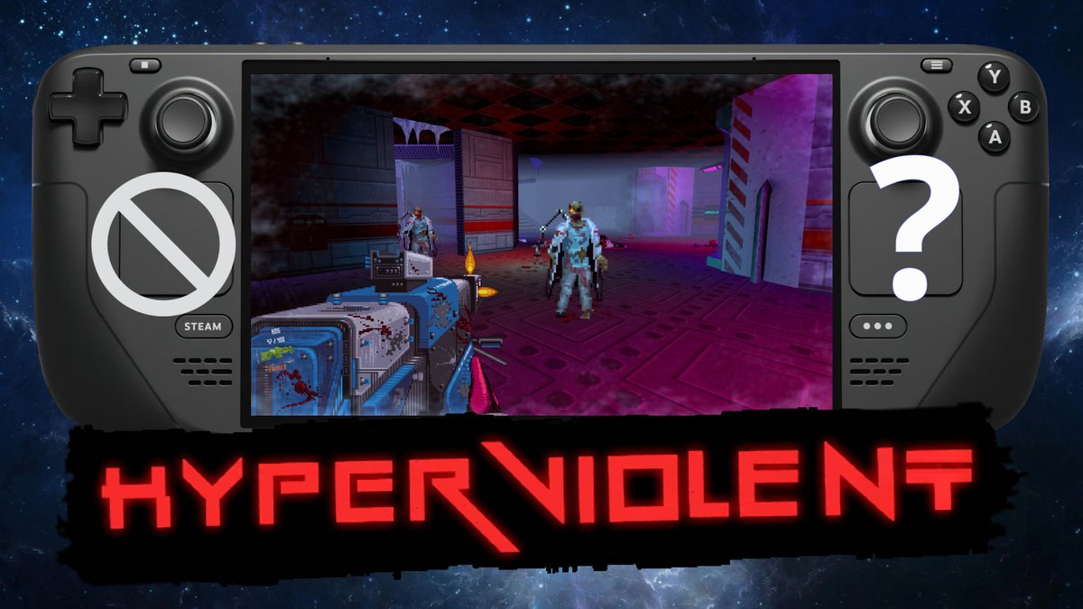 SteamDeckGaming's tweet photo. HYPERVIOLENT doesn't deserve to be Unsupported!
https://t.co/d51Vc9ScOj
#hyperviolent #steamdeck https://t.co/EYzLw7mJBs
