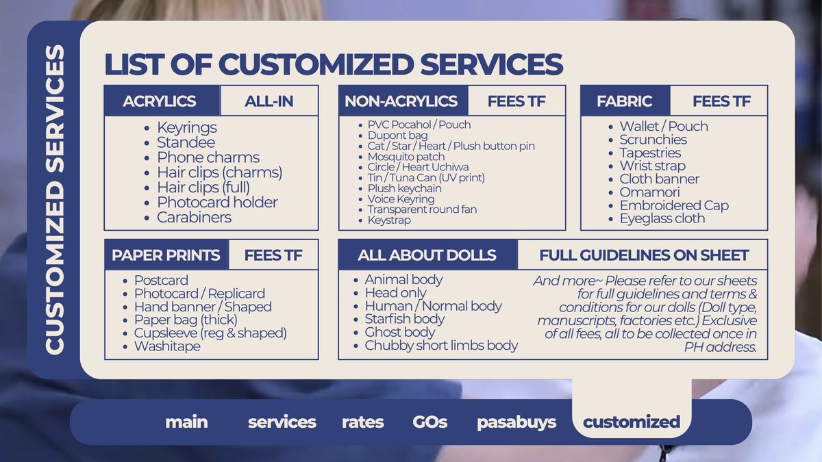 redstring__89's tweet photo. ୨ৎ 𝓒ustomized 𝓢ervices – t&amp;c 

⟡ updates: please check the masterlist ◡̈
⟡ price list: https://t.co/aofL0Bk0U6
⟡ order form: https://t.co/UQ8p4V1Tkt https://t.co/nwW4TwifjJ