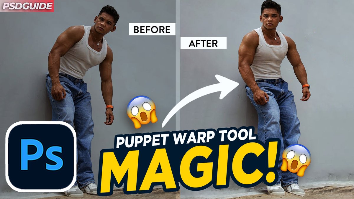 PSDGuide_'s tweet image. Puppet Warp Tool Magic in Photoshop Tutorial ✨ youtu.be/Jw2YgfgcKZk