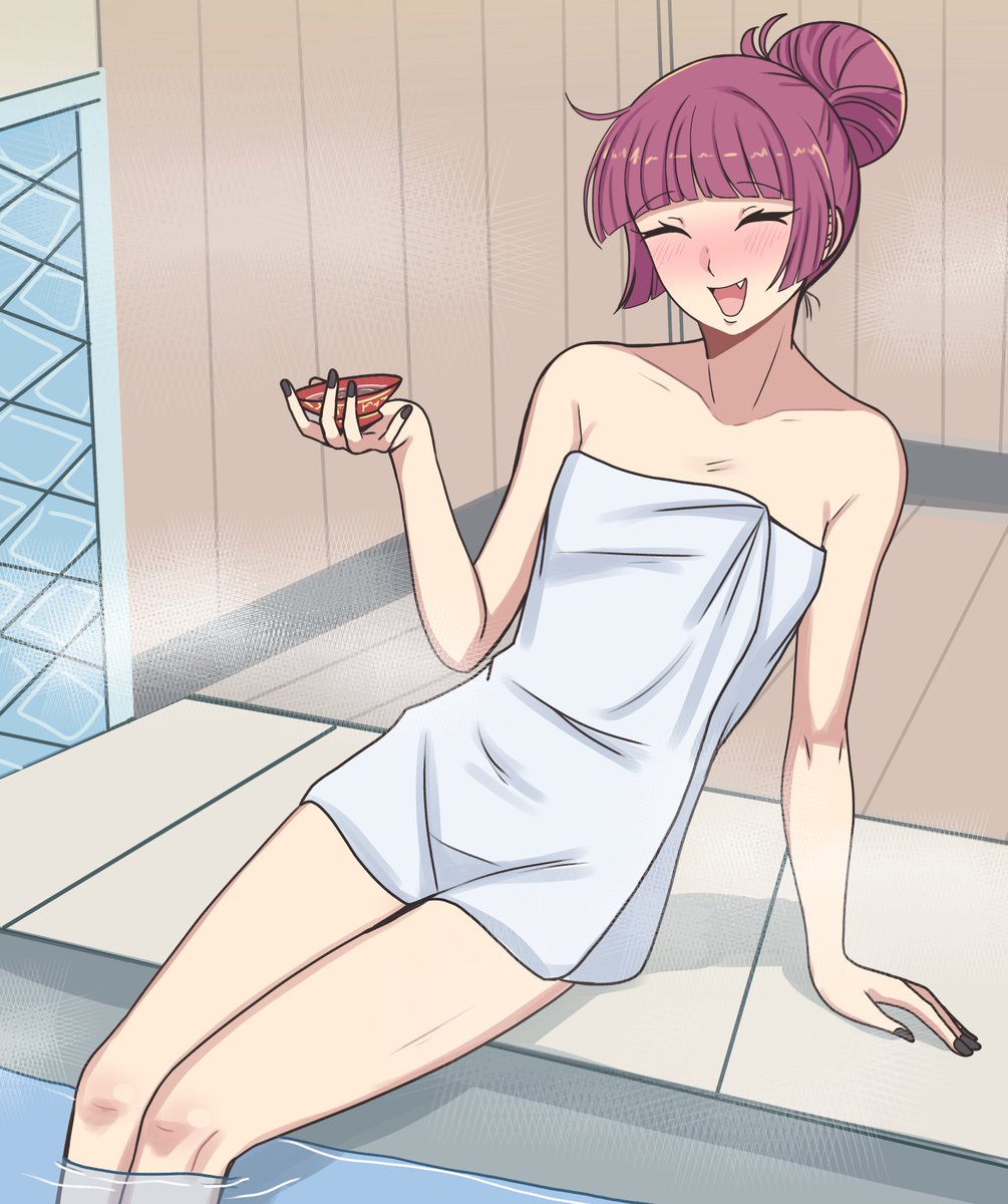 Underusage's tweet photo. kikuri bath https://t.co/ZfnJLfDrVd