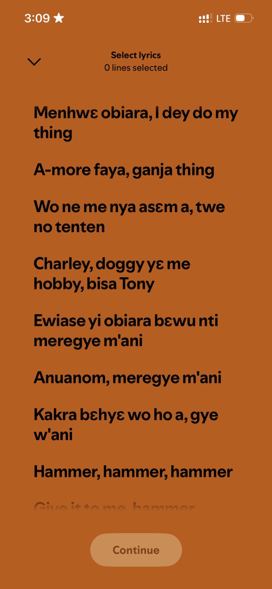 Naa man the lyrics be fire 🔥😂❤️

Stream here; open.spotify.com/track/0NbHyrM4…