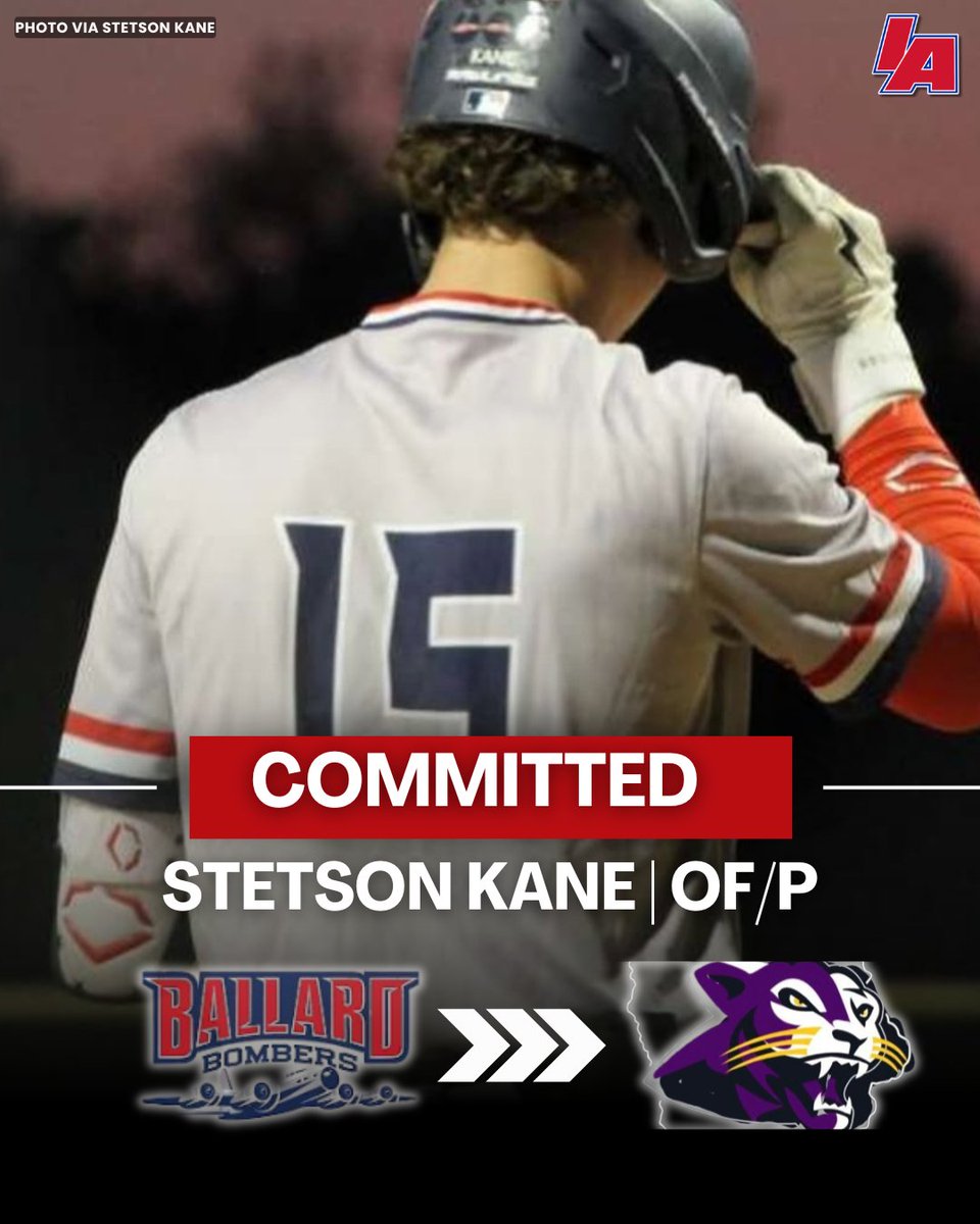 ICYMI: The talent of <a href="/stetsonkane/">Stetson Kane</a> cannot be denied and the <a href="/BBomberBaseball/">Ballard Baseball</a> product has committed his talents to <a href="/ECCPanthersBB/">ECC BASEBALL</a>! Congrats Stetson!

#IAbaseball x #iahsbsb