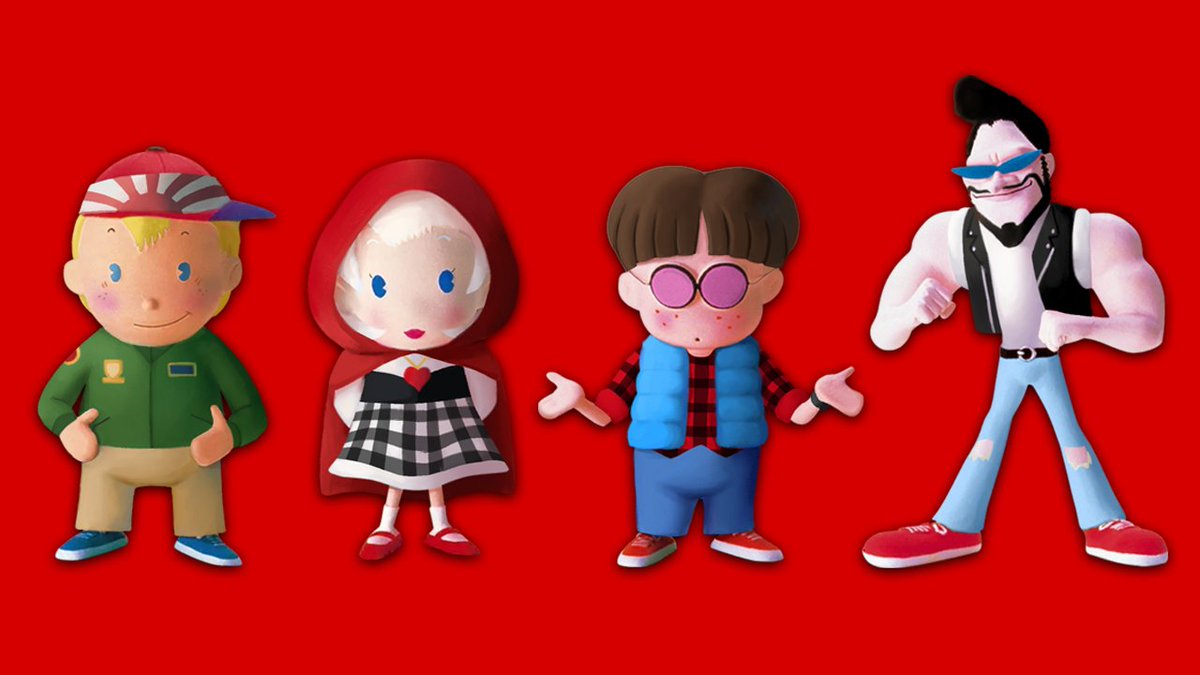 Novel-accurate renders of the Mother 1 clay models, done for my new video by <a href="/arcadenonsense/">RK-d</a>.